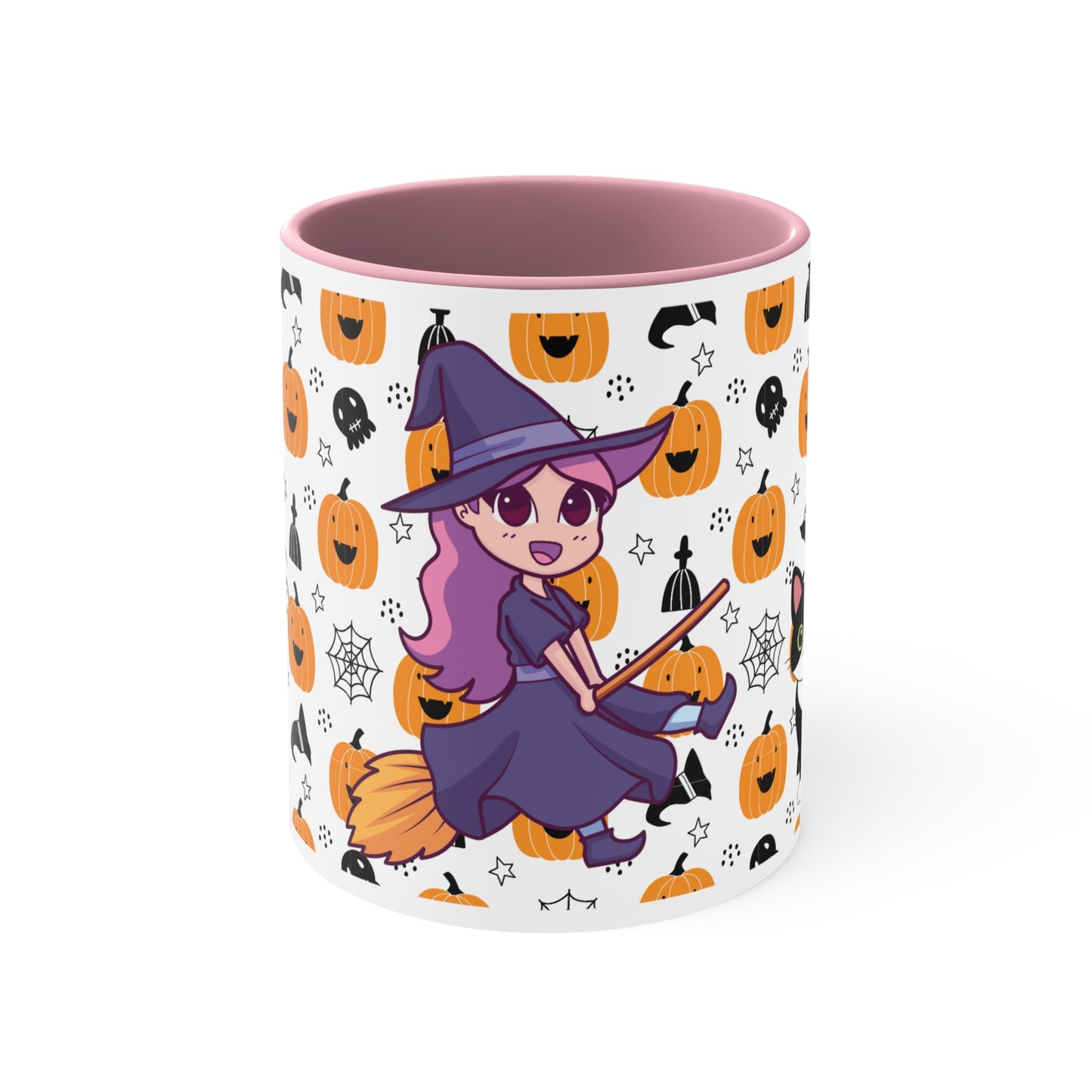 🎃 Witch & Cat Halloween Mug 🎃